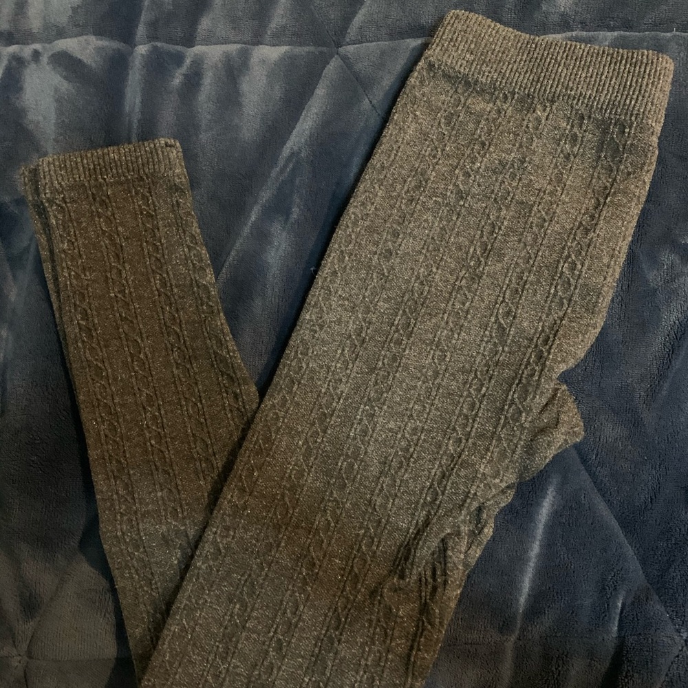 Maurices Fleece Knit Leggings!